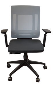 Valdosta Office Chair - Black or Grey Mesh Chair